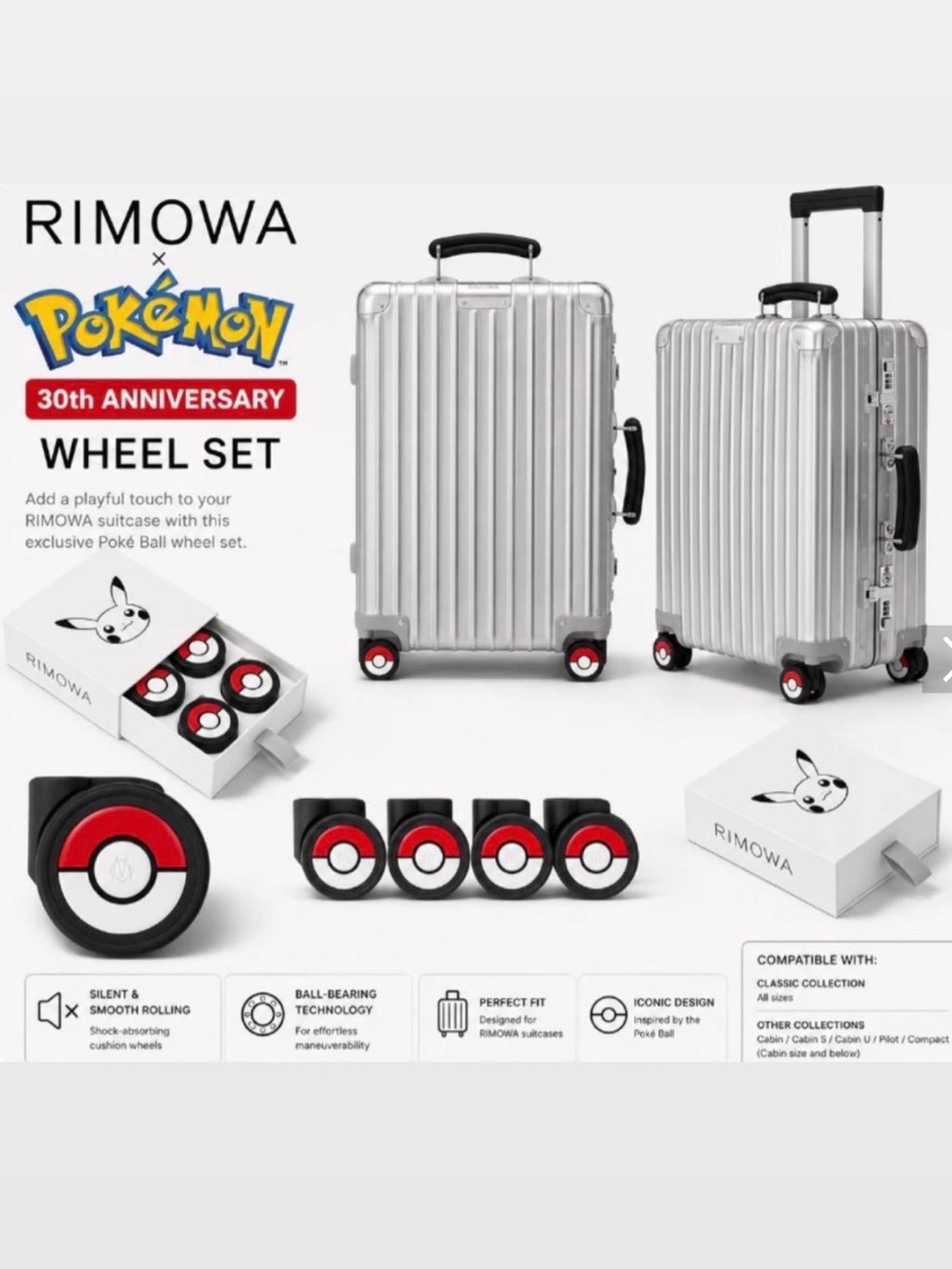 Rimowa Pokémon Wheels